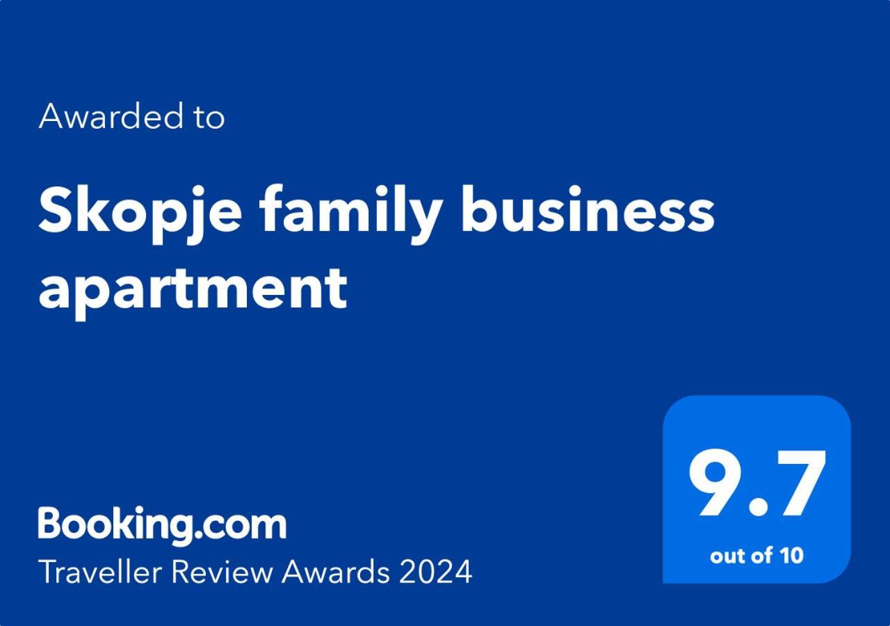 Skopje Family Business Apartment ภายนอก รูปภาพ